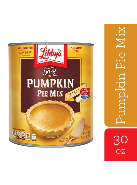 Libby's Easy Pumpkin Pie Mix all natural no preservatives, 30 oz