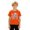 Z2 Orange, variant on HCYSFG Boys T-Shirt Reversible Sequin Tiger Panda Graphic Top Crew Neck Short Sleeve Versatile Kids Shirt Wear