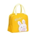 thumbnail image 1 of Dsscvnef Portable Thermal Insulation Lunch Bag Large Capacity Bento Cartoon Design Thickened Cloth Meal Tote for Work School Picnic, 1 of 6