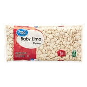 Great Value Baby Lima Beans, 1 lb