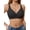Black, variant on SHARICCA Womens Comfort Wireless Jelly Bra Floral Seamless Push Up T-shirt Bra