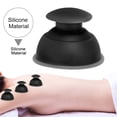 thumbnail image 3 of Ventosas de silicona, ventosas de silicona anticelulitis, juego de herramientas para masajeadores, masajeador de celulitis, ventosas para rostro y cuerpo, ventosas de silicona(negro) Ecomeon no, 3 of 6