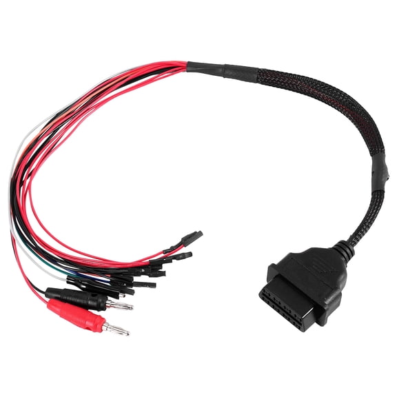 Car MPPS V18 Version V18.12.3.8 Breakout Tricore Cable ECU Programming Multi-Connector OBD 16PIN Bench Pinout Cable,1 x OBD Cable,Black