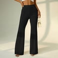 thumbnail image 5 of Dress Pants Women 2026 High Waisted Wide Leg Flared Trousers Business Casual Office Work Pants Slacks, 5 of 8