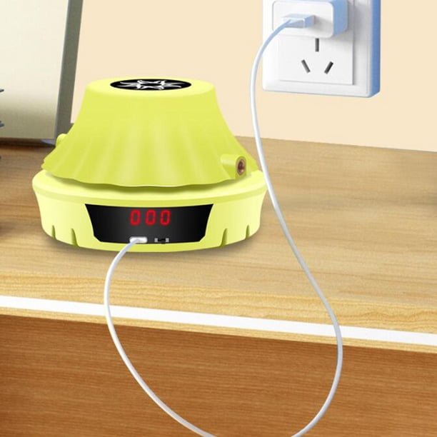Máquina de saltar la cuerda Baoblaze Digital Control remoto Amarillo