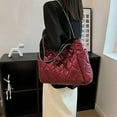thumbnail image 2 of Kukuzhu Large Puffy Tote Bag for Women Lightweight Quilted Cotton Padded Shoulder Bag Winter Down Handbag Crossbody Bag, 2 of 6