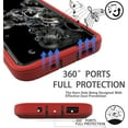 thumbnail image 6 of for Samsung Galaxy S20 FE Case,Shockproof Dropproof S20 FE 5g Phone Case,Heavy Duty Protective for Galaxy S20 FE Case 6.5 Inch (Red/Black), 6 of 14