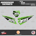 thumbnail image 2 of Kalair GFX Graphics Kit for KTM Enduro 4-Stroke 250 XC-F, 350 XC-F and 450 XC-F (2019-2022) Warrior Series, 2 of 5