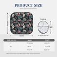 thumbnail image 3 of Haiem Colorful Tropical Leaves Car Windshield Sun Shade (2 Pieces) Foldable Windshield Sun Shade Car Accessories for Truck SUV Pickup-Large, 3 of 7