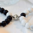 thumbnail image 5 of Couples Magnetic Mutual Attraction Bracelets Matte Agate Bracelet, 5 of 7