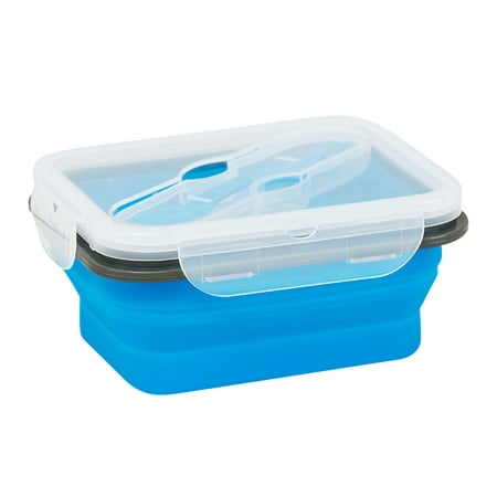 

CHGBMOK Clearance Kitchen Essentials Single Foldable Silicone Storage Box Microwave Lunch Box Outdoor Lunch Box