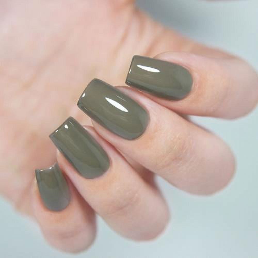 Nude Color Themed Nail Lacquer Gel Polish - Oasis Collection Cafe Au Lait - image 2 of 2