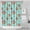 Pioneer Flower Floral, variant on Pioneer Flower Floral Print Pattern Shower Curtain 84"x72", Bathroom Decorative Shower Curtain Set with 12 Hooks, Waterproof Washable