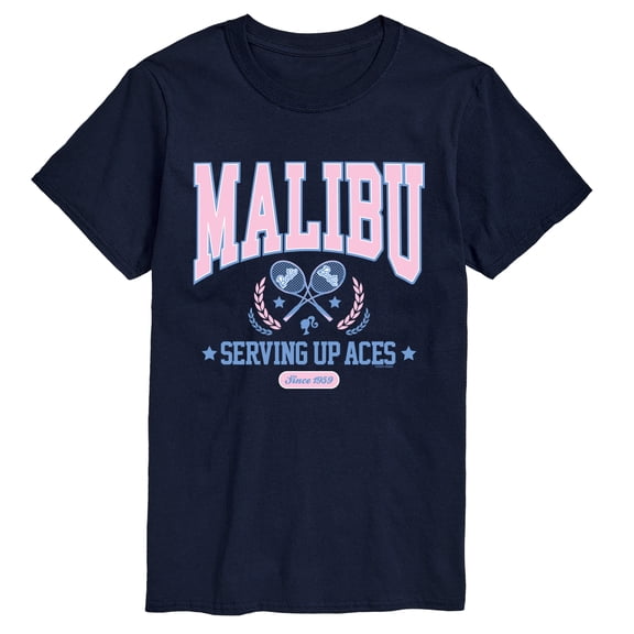 Barbie - Malibu Varsity Short Sleeve Graphic T-Shirt