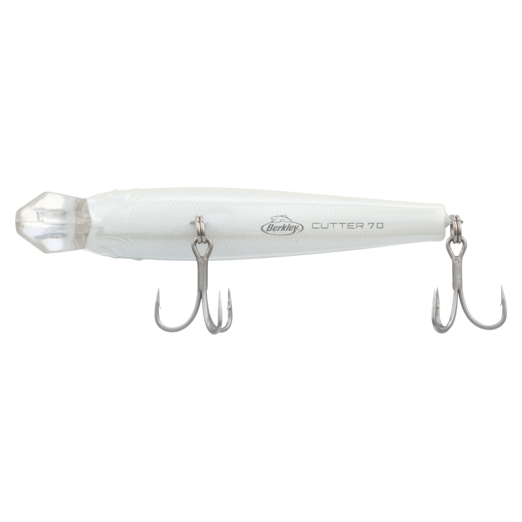 Berkley Cutter Saltwater, 2.75 in, Jerkbaits, Pearl White (1 Count)