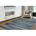 thumbnail image 1 of Tapis d'Interieur ECARPET Rayé, Moderne de Style Minimaliste Collection Fika, 1 of 9