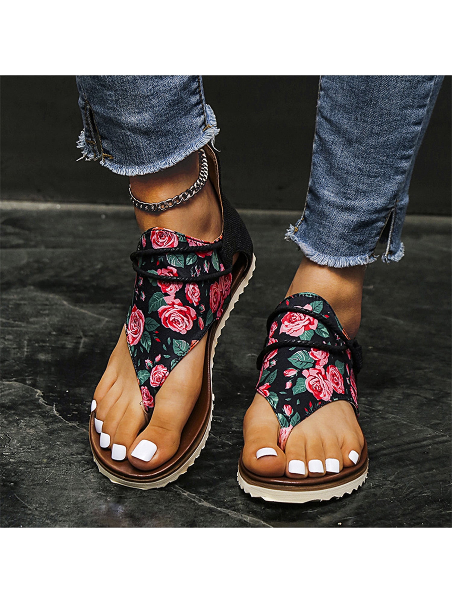 flat sandals for work