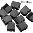 thumbnail image 3 of SHISUYAN 10pcs Universal U Clips Automotive Clips Nuts Mud Shield Clips Metal Retainer Clips for Car Engine Hood Support Rod and Mud Shield, 3 of 9