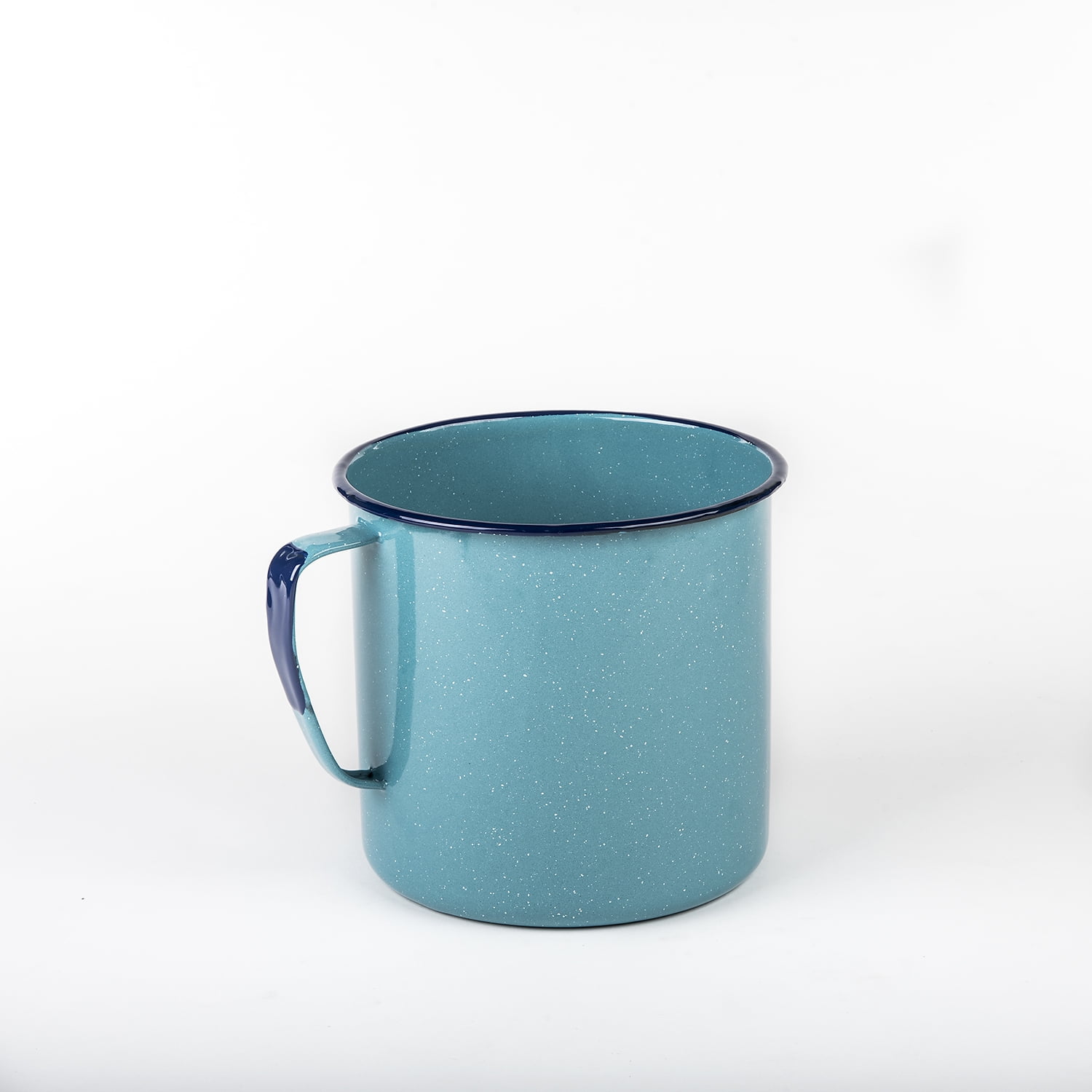 (2 pack) Cinsa 2QT Chocolatera / Warmer , Enamel on Steel, Turquoise Blue