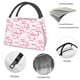 thumbnail image 4 of Fotbe Breast Cancer Ribbons Awareness Bolsa Térmica Portátil con Estampado, Bolsa de Entrega de Alimentos Aislada, Bolsa Reutilizable de Gran Capacidad para Comidas y Supermercado, 4 of 6