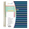Blue Sky Livewell 24-Month 2027 Monthly Planner Calendar, January 2027 - December 2028, 7" x 9", Flexible Cover, Durable Twin Wire Binding, Colorful Pages, Storage Pocket, Includes Stickers, Lindana