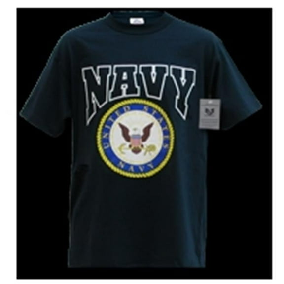 Rapid Dominance  Classic Military T-Shirt- Navy- Navy- Small