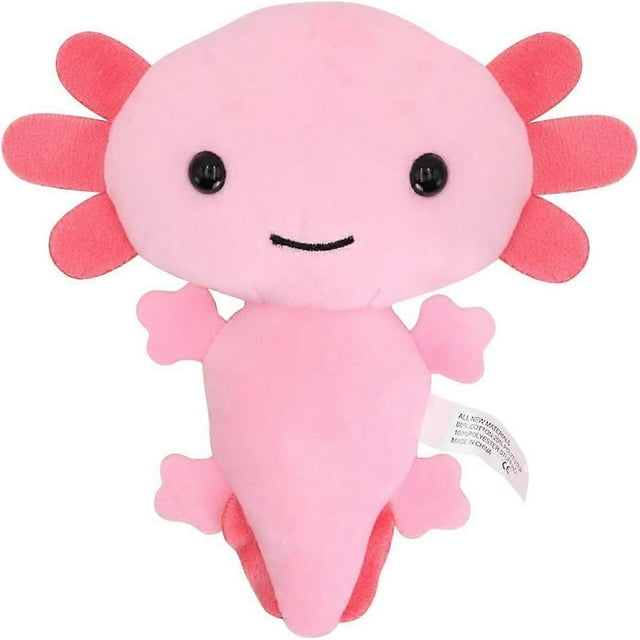 7.9' Kawaii Axolotl Plush Toy Soft Stuffed Animal Pink Axolotl Plushie Pillow Toys Doll (7.9', Pink)