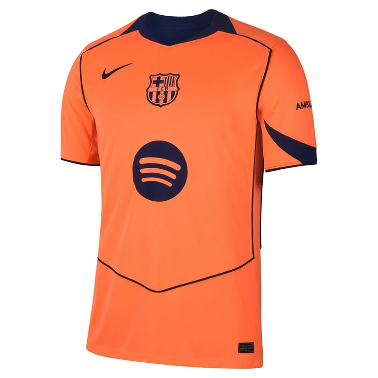 Men's Nike Raphinha Orange Barcelona 2025/26 Third Replica Player