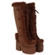 thumbnail image 2 of Botas de nieve Botas por encima de la rodilla para mujer talla grande 40-46, 2 of 2