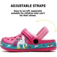 thumbnail image 6 of Kids Fur Lined Garden Clogs: Cartoon Sandals - Fleece Winter Warm Home Slippers for Boys Girls Toddler, 6 of 14
