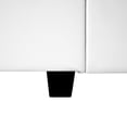 thumbnail image 4 of Naomi Home Elizabeth Modern DIY Collection-Color:Bright White,Fabric:Air Leather,Style:Sofa with Ottoman, 4 of 12