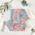 thumbnail image 6 of SKYSONIC Red Summer Flowers Bath Towels Soft Absorbent Bath Towels Bath Towel Set of 3 for Home Hotel Bathroom Decor, 6 of 7
