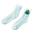 thumbnail image 2 of Calcetines de invierno Yuyangstore para mujer Verde, 2 of 8