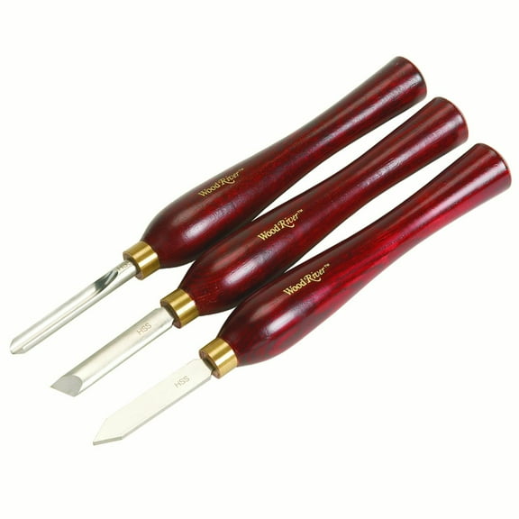 Woodriver 3-Piece Pen Turning Tool Set
