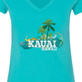 thumbnail image 4 of Inktastic Kauai Hawaii Tropical Vacation Women's V-Neck T-Shirt, 4 of 5