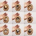 thumbnail image 2 of OUSITAID Exquisite Hanging Pendant Widely Use Wood Animal Pattern Xmas Tree Ornament for Festival, 2 of 10