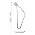thumbnail image 2 of unbranded  Handle Bag Holder Motorcycle Saddlebag Mounting Brackets Side, 2 of 8