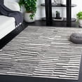 thumbnail image 2 of SAFAVIEH Odyssey Dzvezda Stripe Area Rug, Grey/Black, 4' x 6', 2 of 8