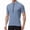 Light Blue&01^0601V, variant on Fabrcox Cycling Jersey for Men with 3+1 Rear Zipper Pockets Short Sleeve Workout Shirts Men Upf 50+ Half Zip Breathable Outdoor Quick Dry Biking Shirts for Men