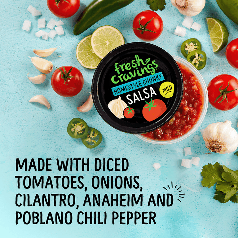 Fresh Cravings Homestyle Chunky Mild Salsa, 16 oz. Ready to Eat