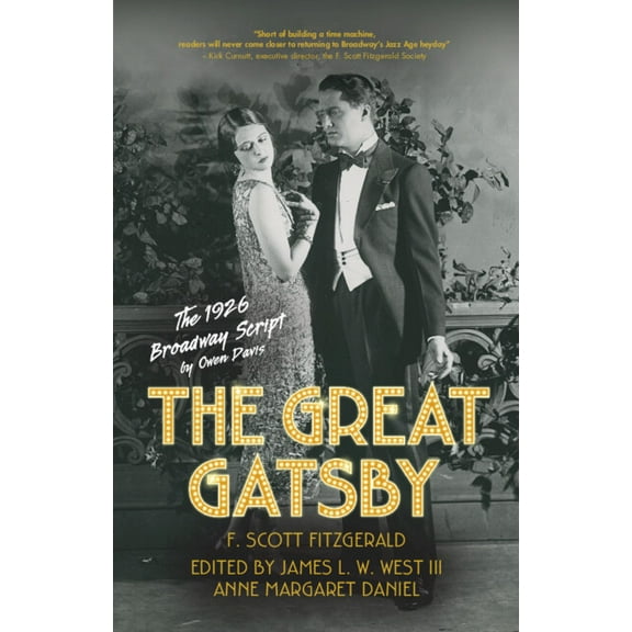 The Great Gatsby: The 1926 Broadway Script, (Hardcover)