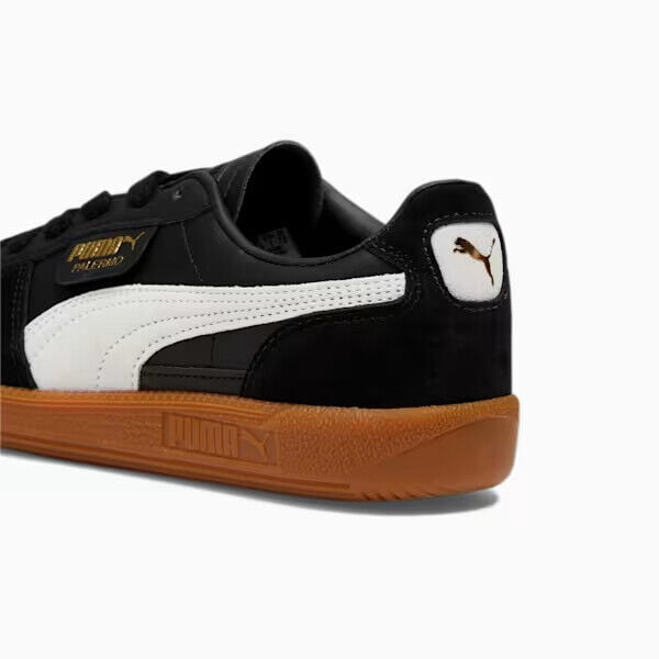 Puma Palermo 397647-03 Sneakers Women's Black White Gum Running