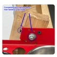 thumbnail image 2 of Mistaha Heavy-duty Herringbone Ladder Tool Holder | Tool Rack for Construction & Renovation | Easy Installation, Efficient Loading & Time-saving, 2 of 6