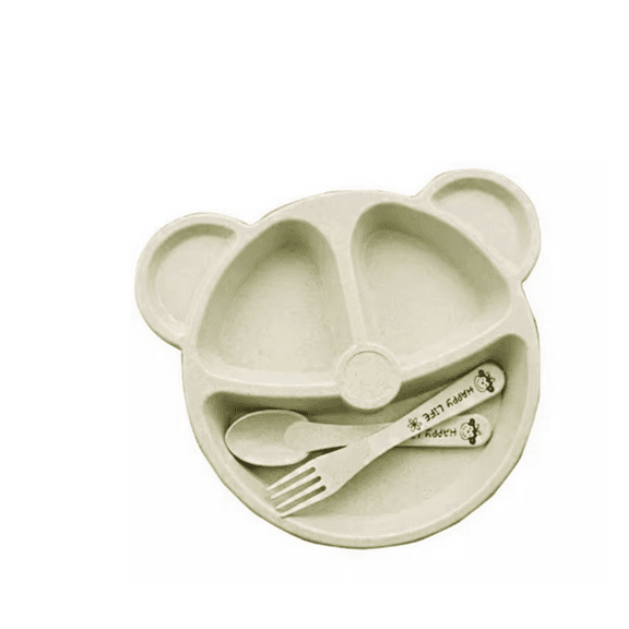 ACDANC Baby Plates Efficient Toddler Plates Complete Dinnerware Sets for Kids