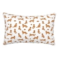 thumbnail image 1 of KLL Labrador Retriever Housses de Coussin pour Chien Fermeture Enveloppe, Super Douce et Confortable Housse de Coussin en Polaire Pelucheuse-16"x24 Pouces, 1 of 6