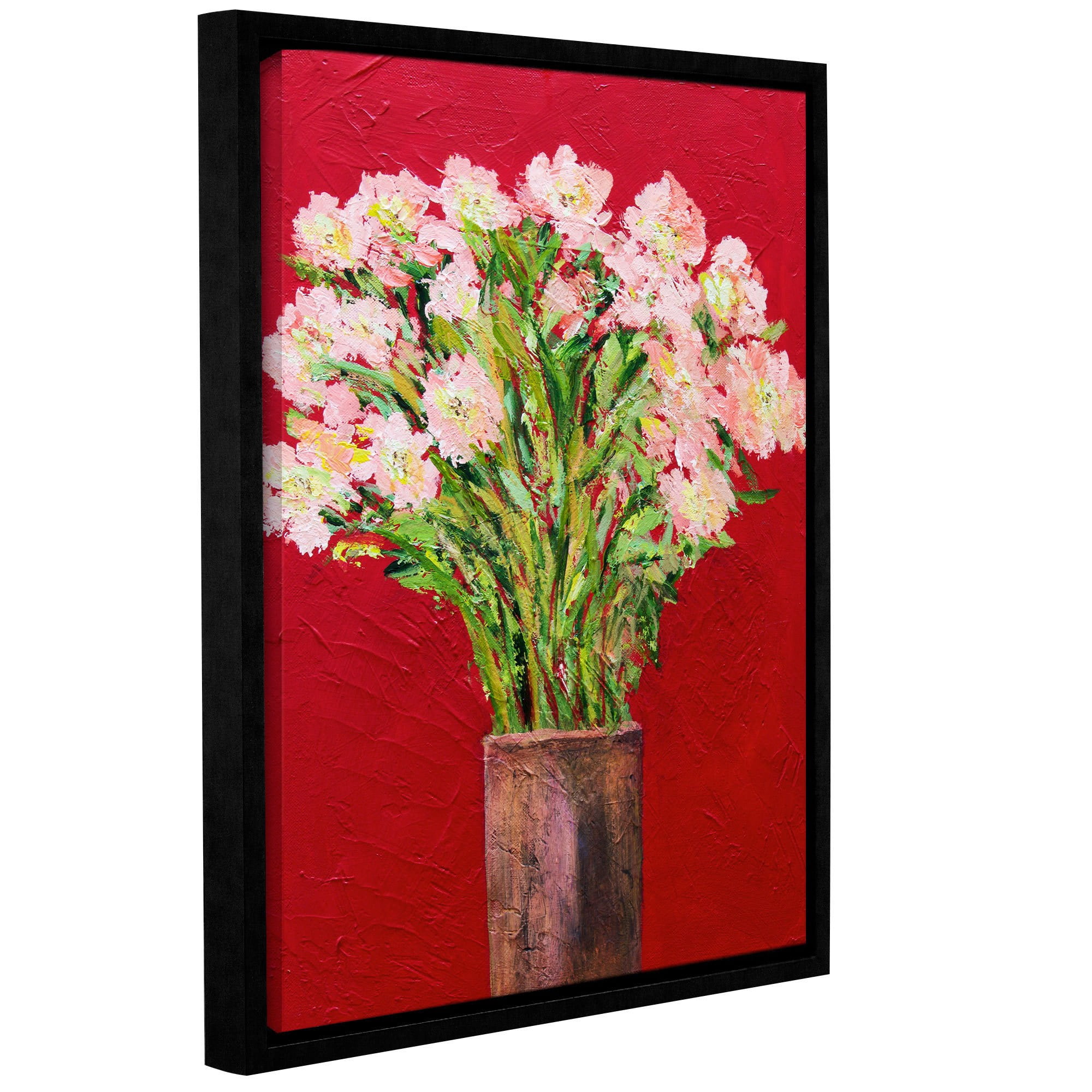ArtWall Allan Friedlander "Sparkling" Gallery-wrapped Floater-framed Canvas