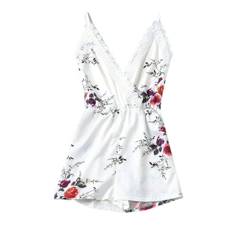 

NECHOLOGY Pajama Pants for Family 4xl Jumpsuit Waist Family And Playsuits Daughter Floral Christmas Pajamas for Family of 3 Adults Suit White Medium