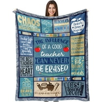 Teacher Gifts, Teacher Appreciation Gifts, Teacher Gifts for Women/Men, Best Teacher Gifts, Teacher's Day Gifts, Teacher Retirement Gifts for Women, for Teachers - Blanket 60"X50"