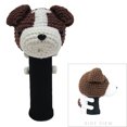 thumbnail image 1 of StitchHead Hand Stitched Yarn Animal Driver/Wood Head Cover - Jack Russell, 1 of 2