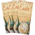 thumbnail image 3 of Dreamtimes Easter Egg Kitchen Dish Towel 6 Pack, Soft Absorbent Dishcloths Reusable Hand Towel Washable Tea Towels for Home Kitchen Bar Table Decor, 28 x 18 Inch, 3 of 7
